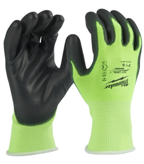 Milwaukee Hi-Vis Schnittschutzhandschuhe 12er Pack