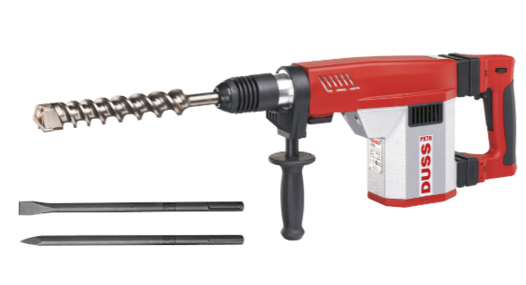 DUSS Kombihammer PX 78 SET inkl Spitzt & Flachmeißel 