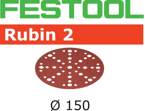 Festool Schleifscheibe STF D150/48 P40 RU2/50 Rubin 2