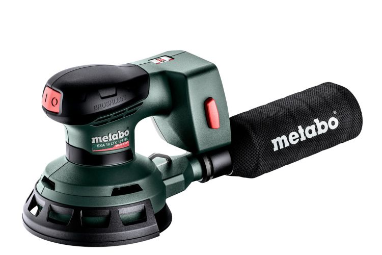Metabo Akku-Exzenterschleifer SXA 18 LTX 125 BL (600146840); mit 125 mm Schleifteller; metaBOX 215 Metabo Akku-Exzenterschleifer SXA 18 LTX 125 BL (600146840); mit 125 mm Schleifteller; metaBOX 215