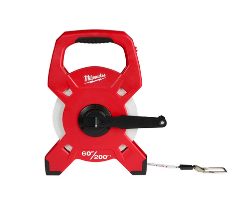 Milwaukee Rahmenbandmaß 60 m/200 ft. Fiberglas