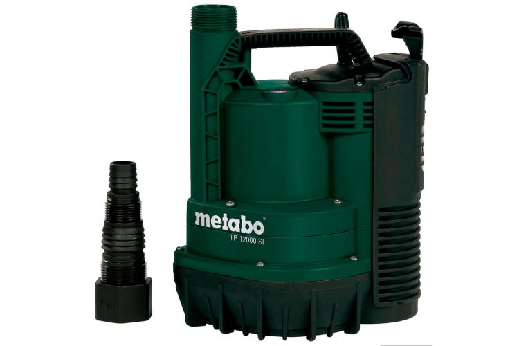 Metabo Flachsaugende Klarwasser-Tauchpumpe TP 12000 SI (0251200009); Karton Metabo Flachsaugende Klarwasser-Tauchpumpe TP 12000 SI (0251200009); Karton