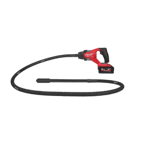 Milwaukee-M18-FCVN24-551-AKKU-BETONR-TTLER Milwaukee M18 FCVN24-551 Akku-Betonrüttler