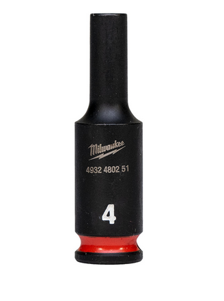 Milwaukee SHOCKWAVE Schlagnuss 1/4" lang 