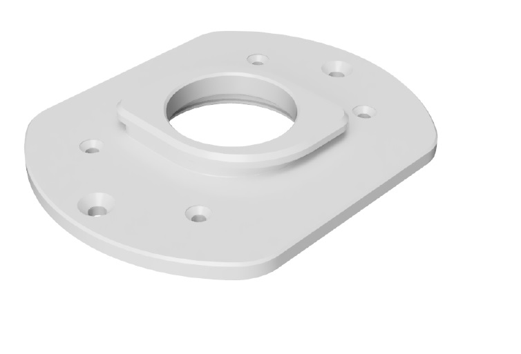 Arretierplatte Festool OF1400 inkl. 2 Schrauben M6x20mm