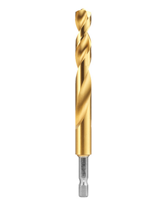 Milwaukee SHOCKWAVE Metallbohrer HSS-G RED HEX Titan 1/4"  Milwaukee SHOCKWAVE Metallbohrer HSS-G RED HEX Titan 1/4"