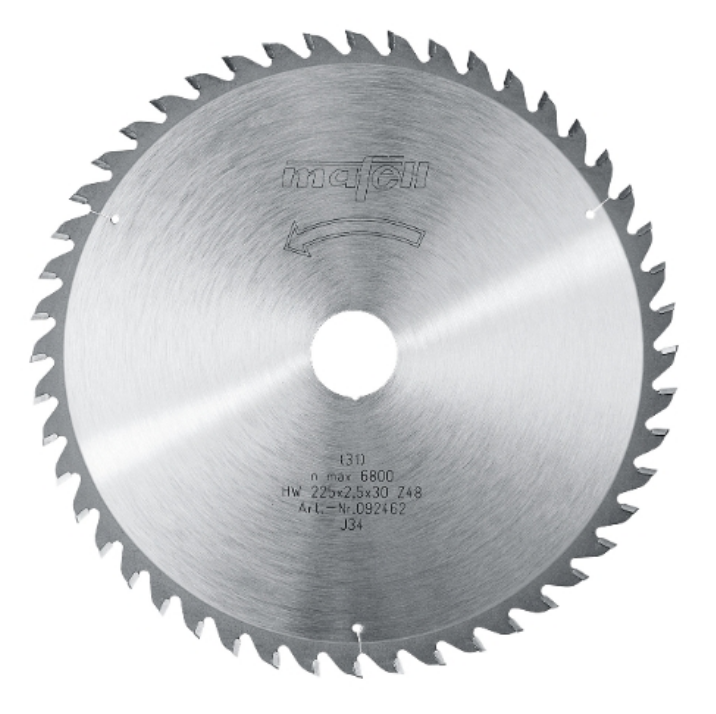 Mafell HM-Sägeblatt für Erika 70 225x1,8/2,5x30mm 