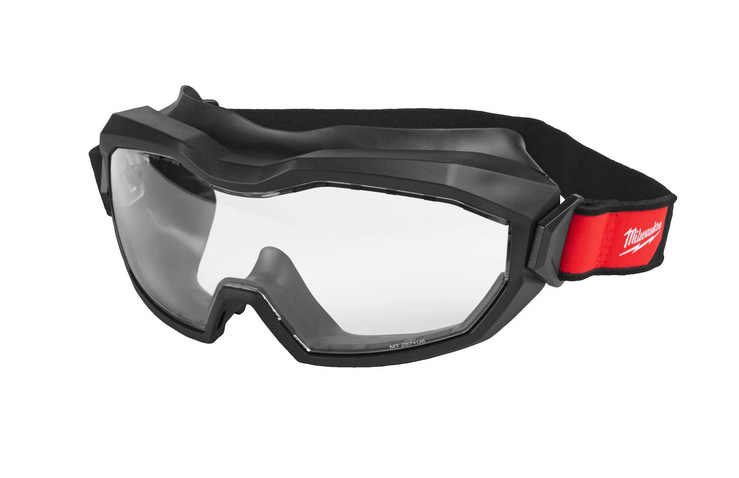 MilwaukeHoch-Profil-Vollsichtschutzbrille belüftet klar