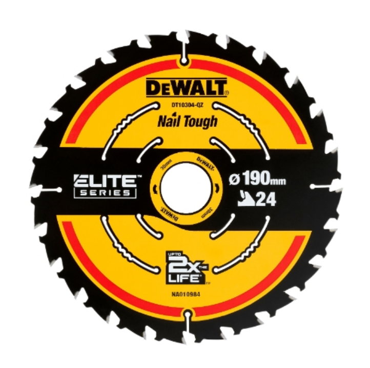 Dewalt DT10304-QZ Kreissaegeblatt Handkr. 190/30mm  Dewalt DT10304-QZ Kreissaegeblatt Handkr. 190/30mm