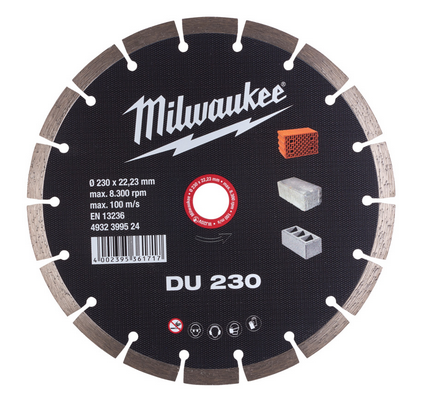 Milwaukee Diamanttrennscheibe DU 230 mm Universal