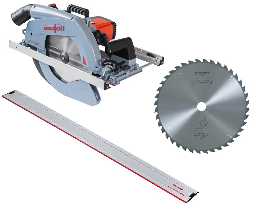 Mafell Zimmerei-Handkreissäge MKS 130 Ec im Aktionsset 1P0183