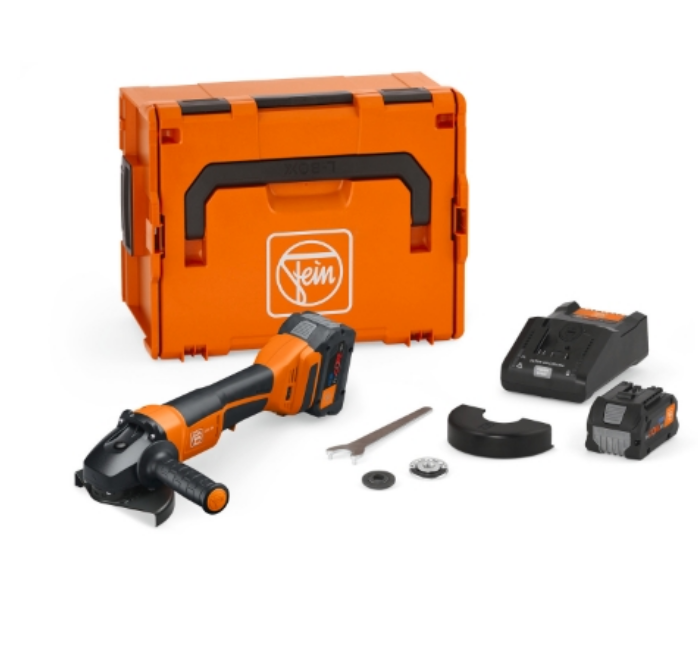 Fein Akku-Winkelschleifer Ø 125 mm CCG 18-125-12 PD AS Set ProCore