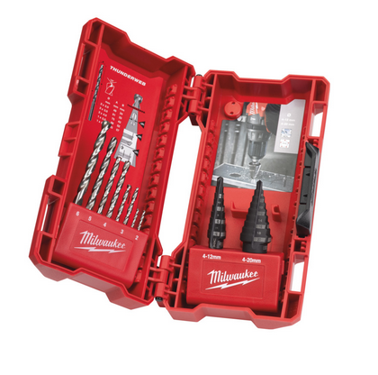 Milwaukee Metall- & Stufenbohrer Set 10 TLG.