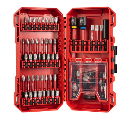 Milwaukee SHOCKWAVE Set Bohren & Schrauben 70-tlg. Set in PACKOUT kompatibler Kassette