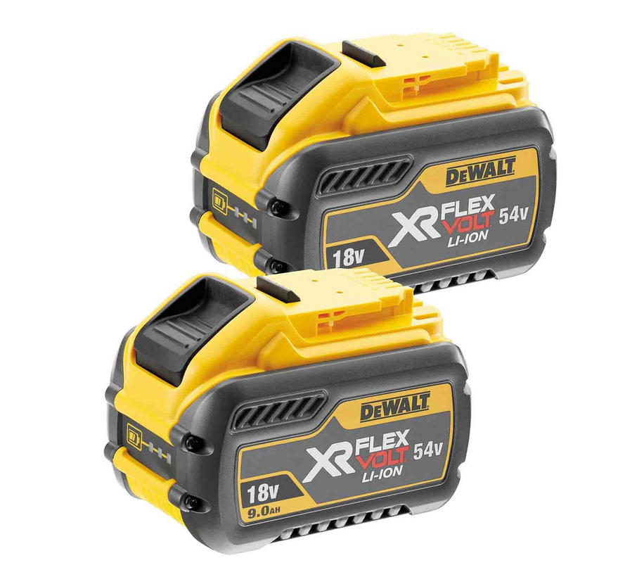 DeWalt 2x 54 Volt / 162 Wh XR FLEXVOLT Ersatz-Akku