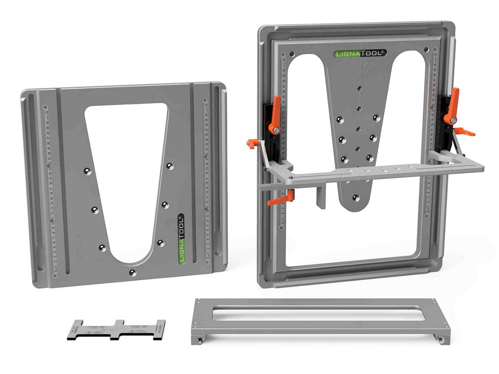 LignaTool_Lignatool_LT180_Set_Standard_Schwalbenschwanzfraessystem Lignatool LT140 Set Profi Schwalbenschwanzfrässystem