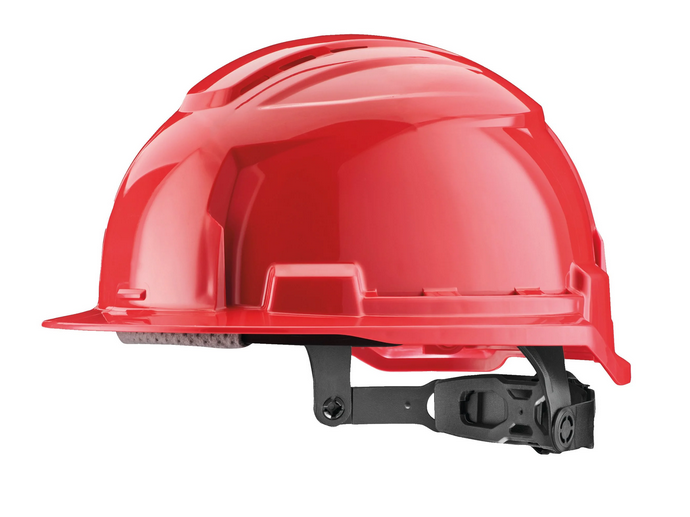 Milwaukee BOLT 100 Industrieschutzhelm belüfted, rot Milwaukee BOLT 100 Industrieschutzhelm belüfted, rot