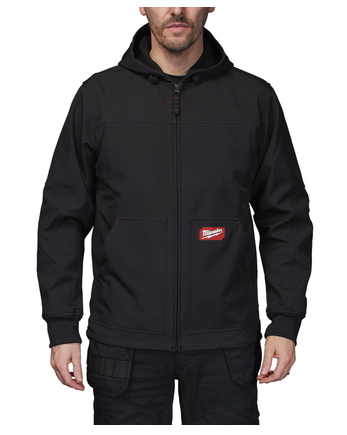 Milwaukee FREEFLEX Softshell Kapuzen-Jacke schwarz