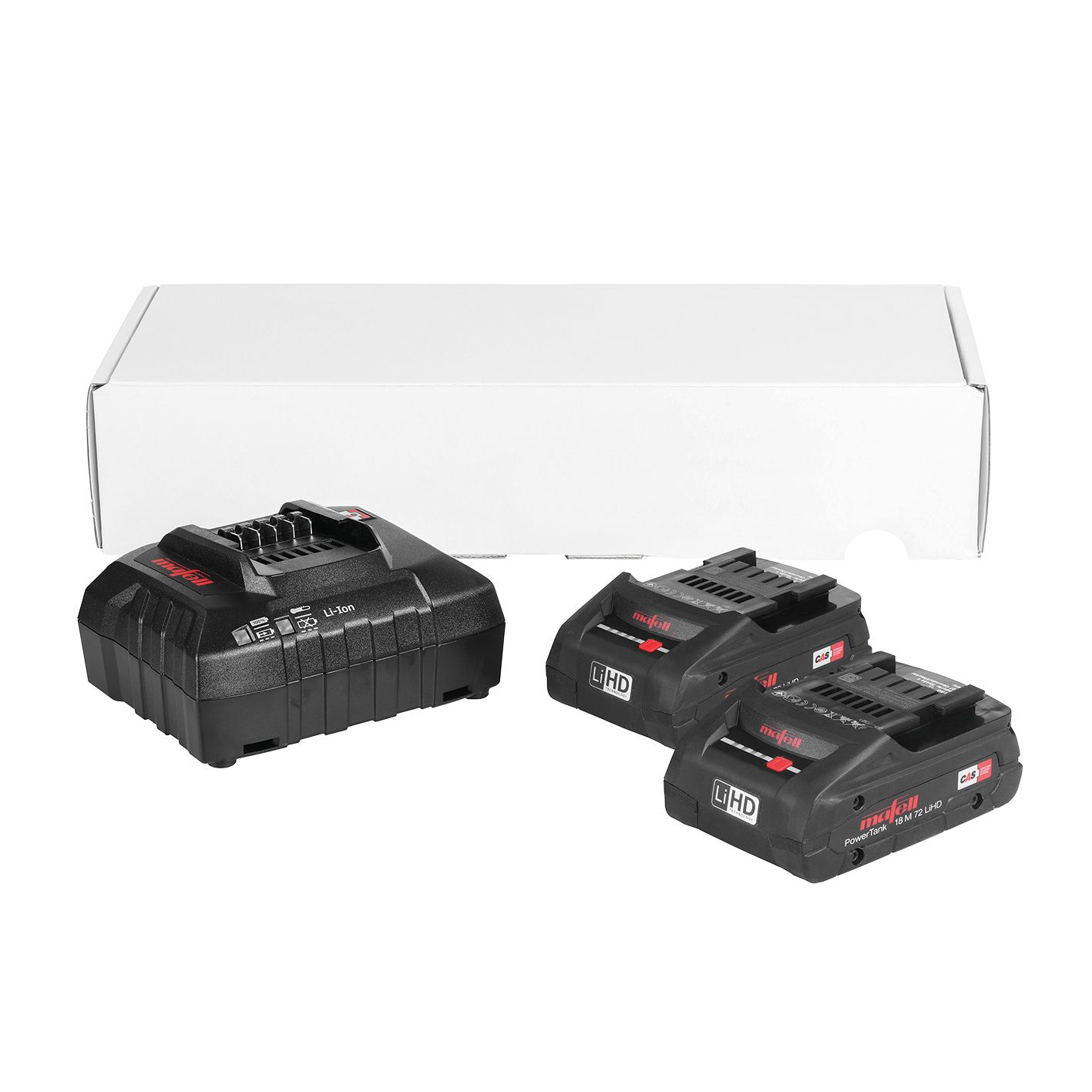 Mafell Power-Set 1: 2x 18 M 72 LiHD + APS M