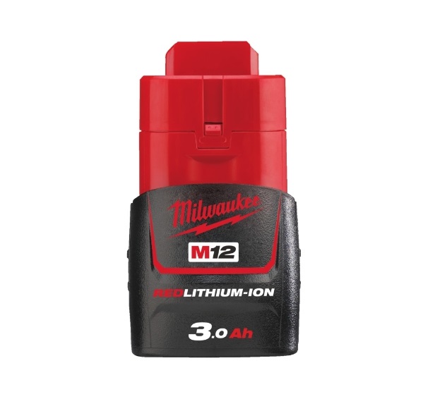 Milwaukee-M12B3-Akku-3-0-Ah-4932451388 Milwaukee Akku M12B3 3.0 Ah
