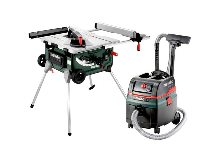 Metabo Tischkreissäge TS 254 + Allessauger ASR 25 L SC Set (690695000); Karton