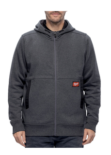 Milwaukee WHZGR GRIDIRON Full-Zip Kapuzenpullover grau