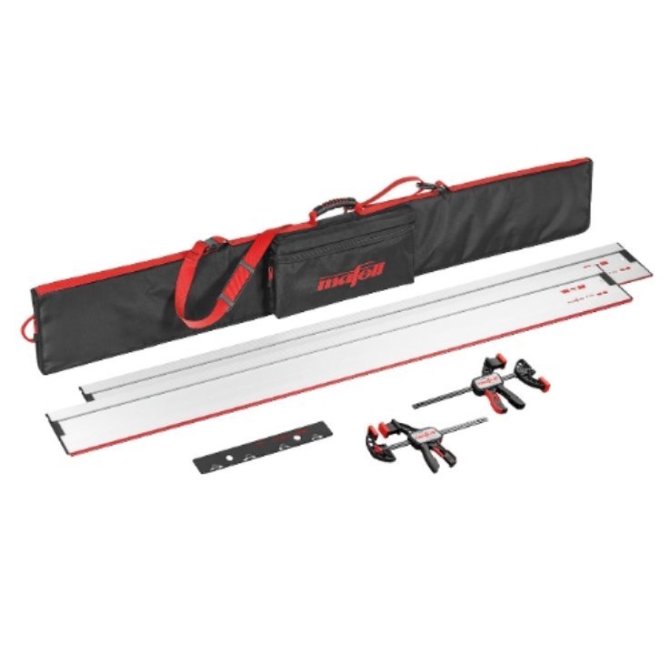 Mafell-Führungsschienenset F160/160 2x F 160, Verbinder, 2x Schraubzwinge, Tasche (DEAL98)