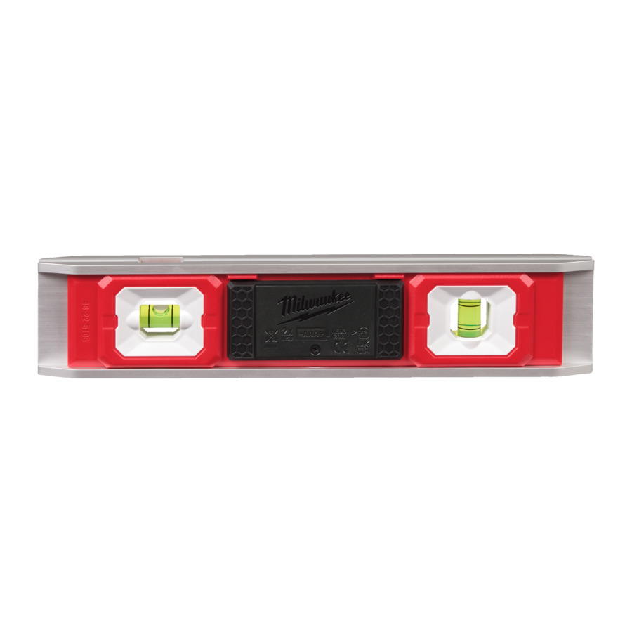 Milwaukee Wasserwaage Torpedo LED 23 cm lang magnetisch Milwaukee Wasserwaage Torpedo LED 23 cm lang magnetisch