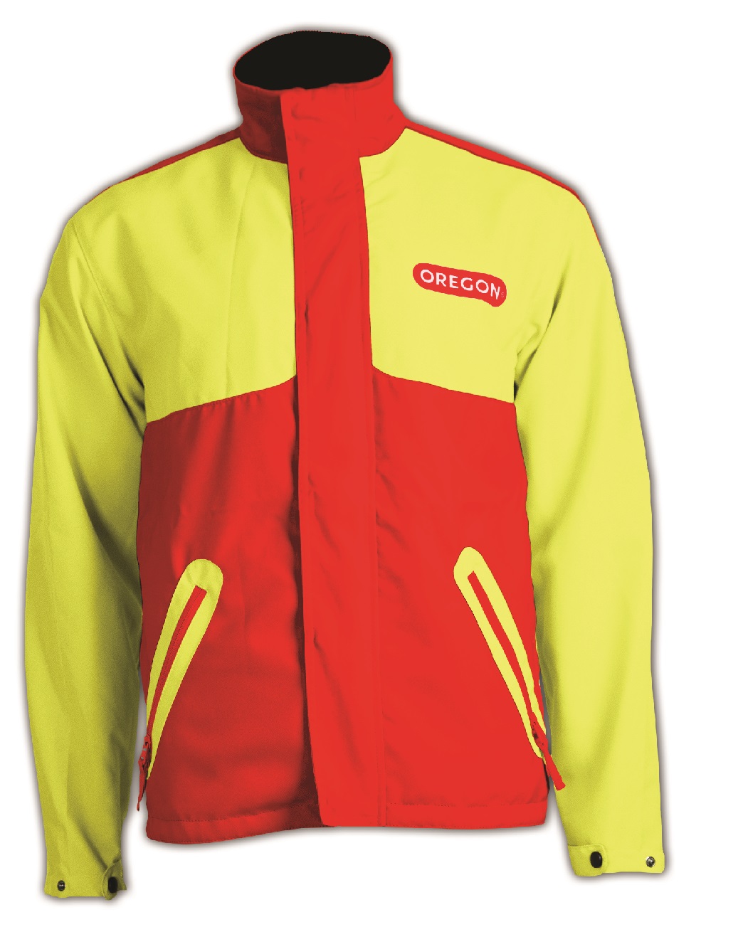 WAIPOUA FORSTJACKE, GELB/ROT, L 