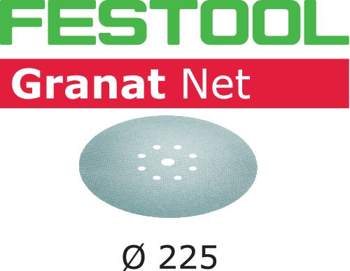 Festool Netzschleifmittel STF D225 P320 GR NET/25 Granat Net Festool Netzschleifmittel STF D225 P320 GR NET/25 Granat Net