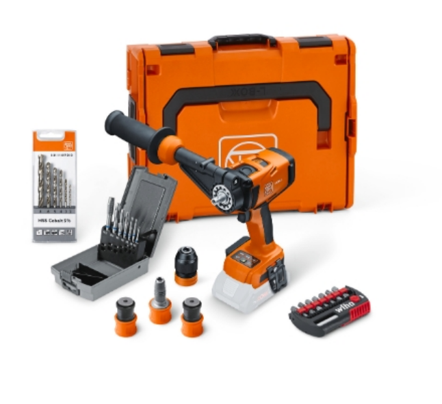 FEIN 4-Gang Akku-Bohrschrauber im Anwender-Set ASCM 18-4 QM