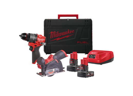 24YkF6vTxq46WKM Milwaukee M12FPP2G2-402X Akkuwerkzeuge-Set 4933480592