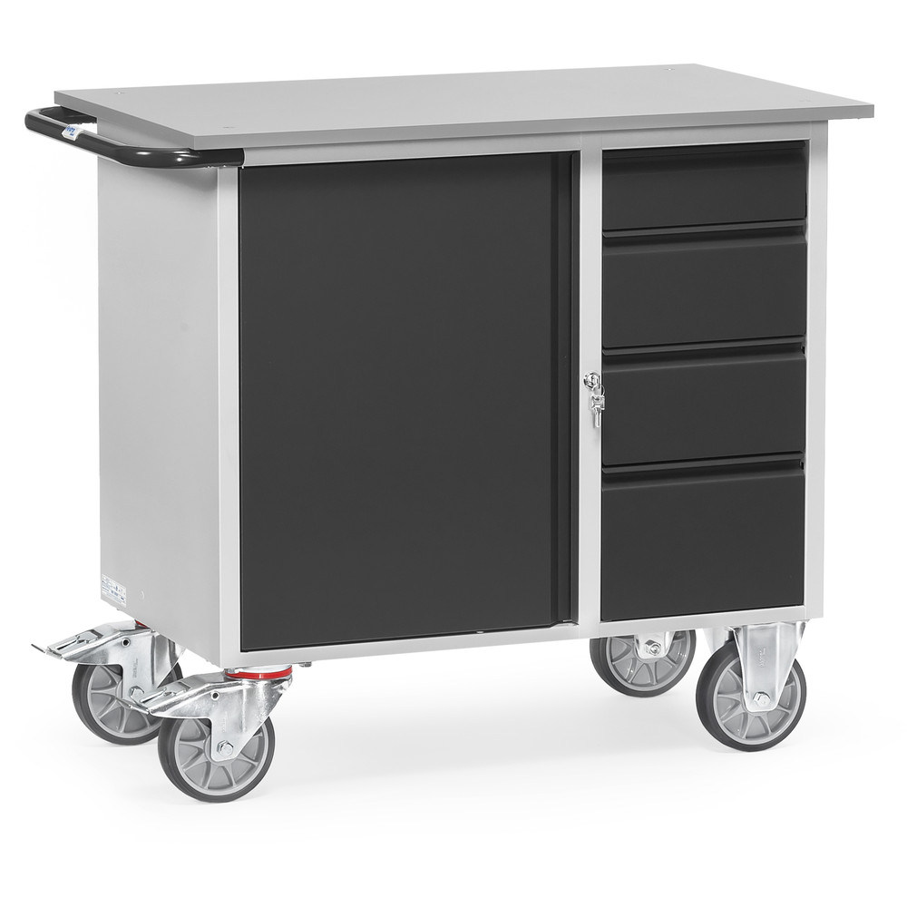 Fetra Werkstattwagen 2452-7016 Ladefläche 985 x 590 mm