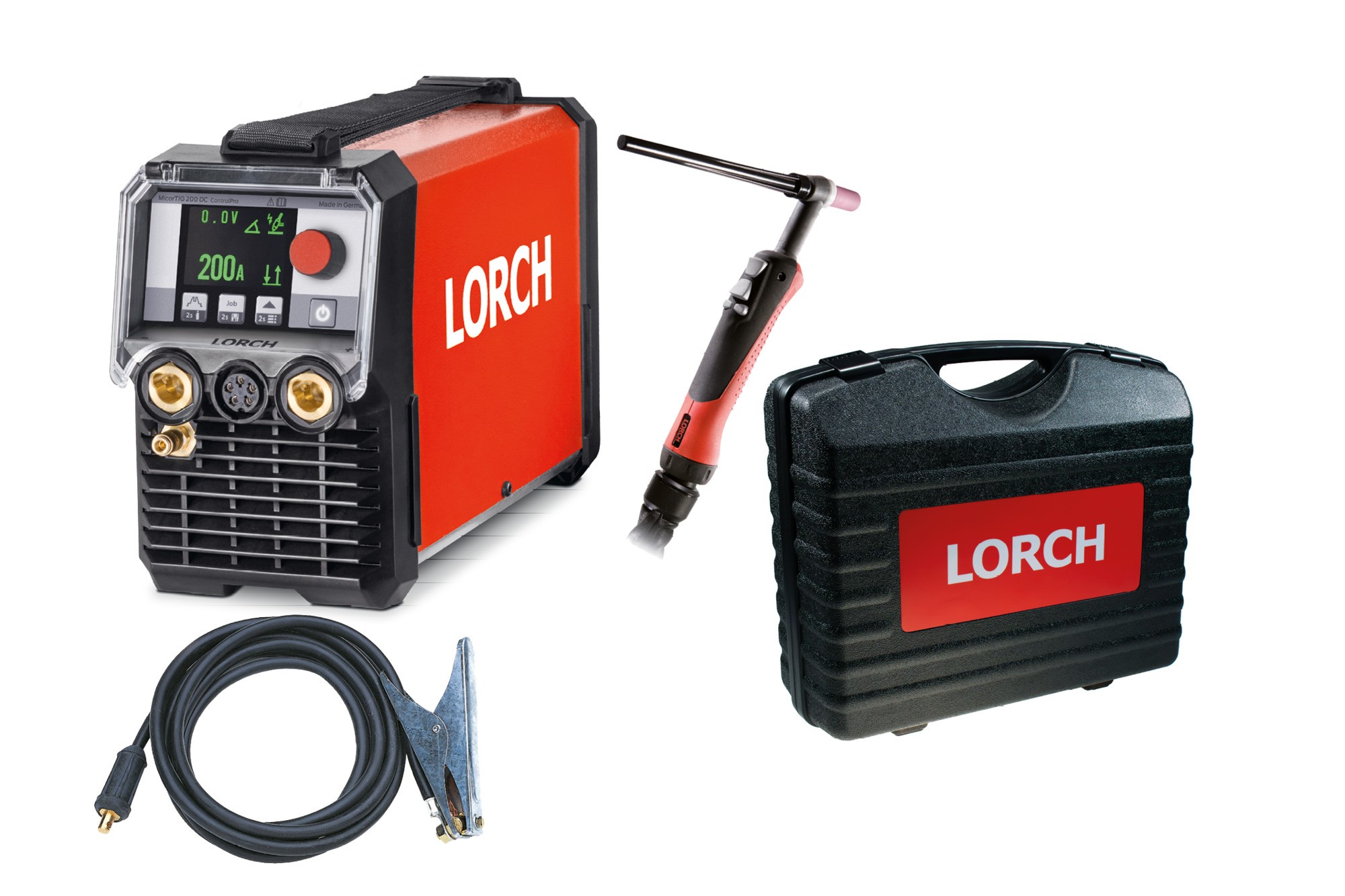 MicorTIG 200 ControlPro für die Montage