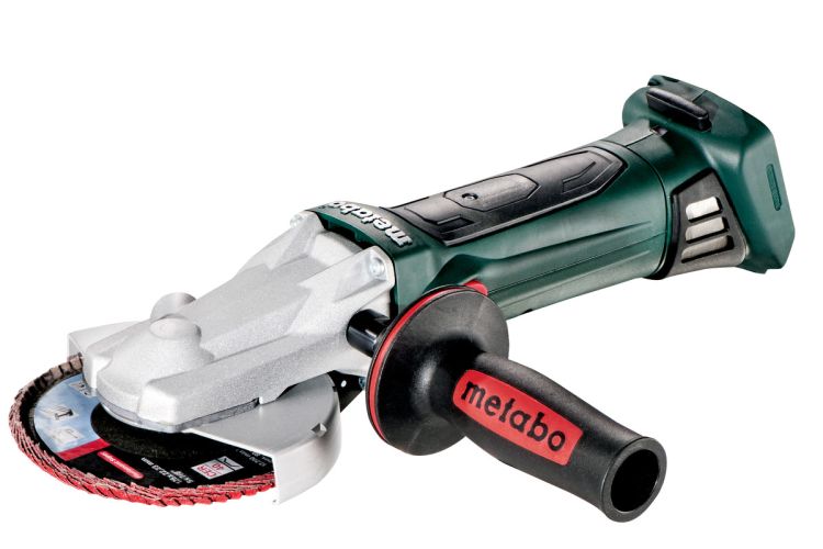 Metabo Akku-Flachkopf-Winkelschleifer WF 18 LTX 125 Quick (601306840); metaBOX 165 L