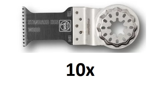 Fein Starlock ECut Standard-Sägeblatt L50 B35 VE10 Fein Starlock ECut Standard-Sägeblatt L50 B35 VE10