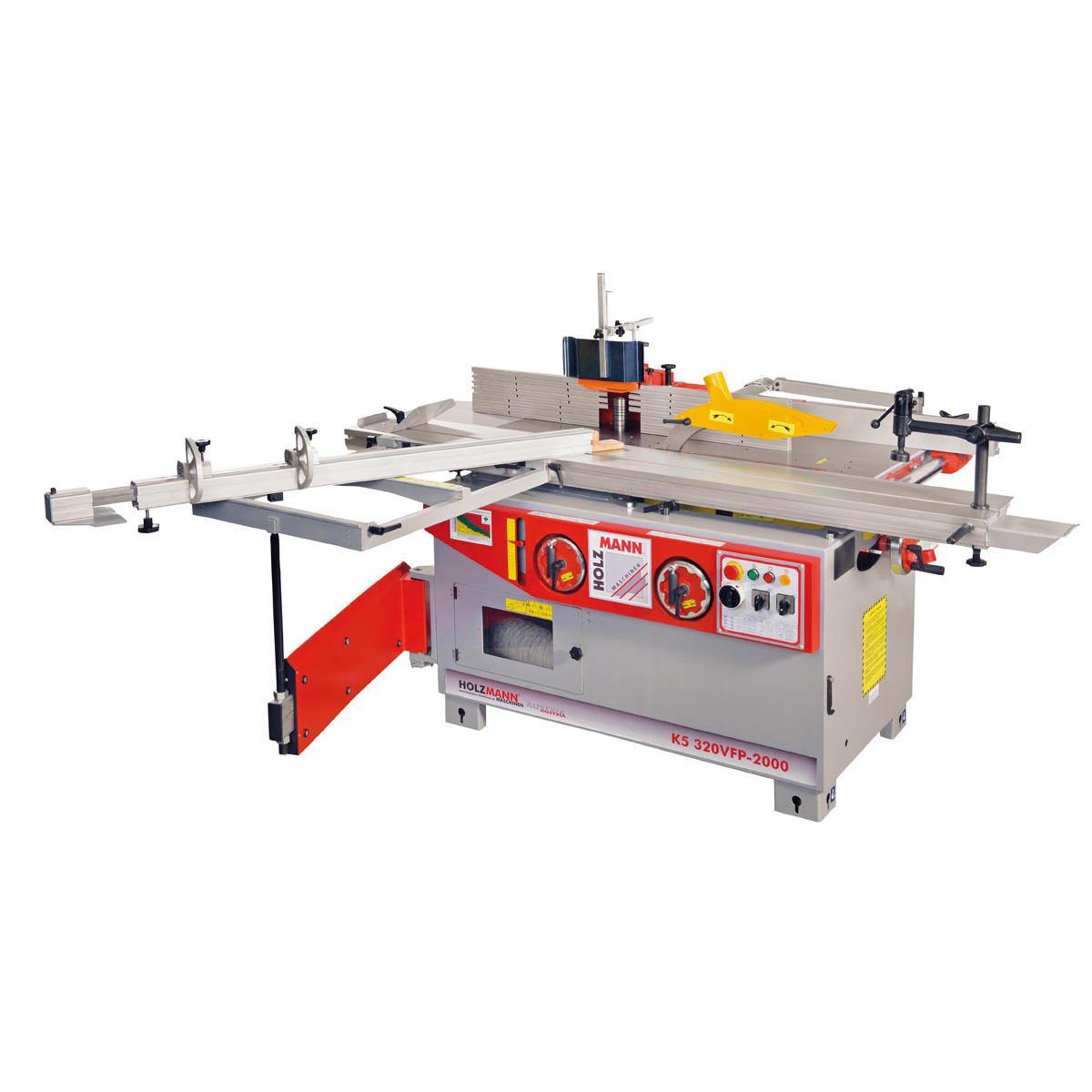Holzmann K5320VFP2000 5-fach Kombination + Formattisch 400V Holzmann K5320VFP2000 5-fach Kombination + Formattisch 400V