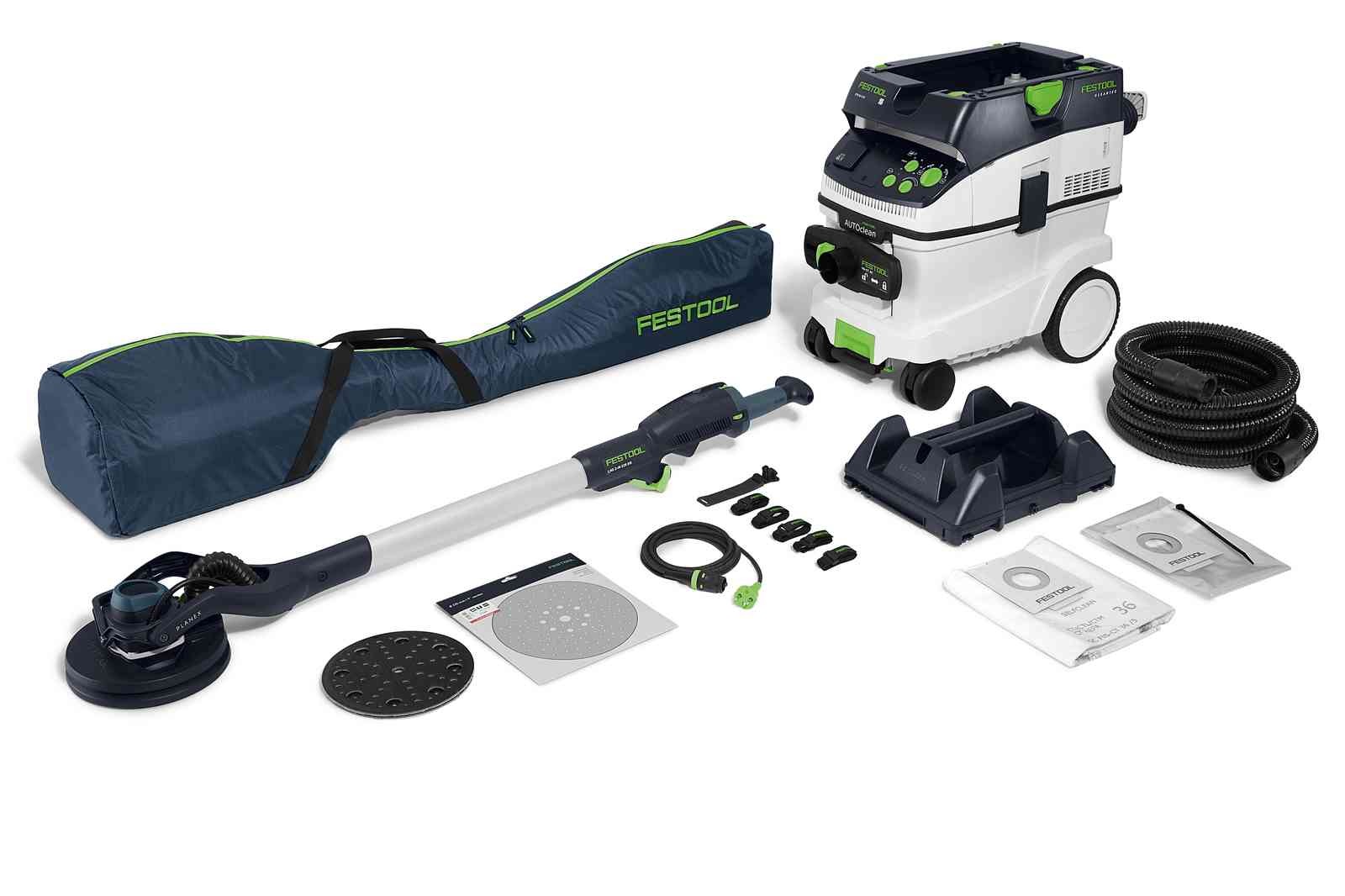 Festool Langhalsschleifer- und Sauger-Set LHS2-M 225EQ/CTM 36 Festool Langhalsschleifer- und Sauger-Set LHS2-M 225EQ/CTM 36