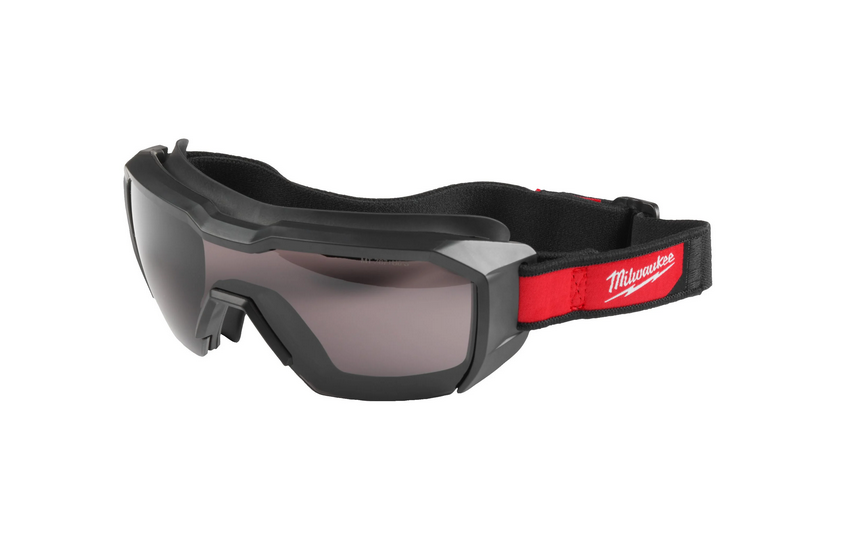 Milwaukee Niedrig-Profil-Vollsichtschutzbrille belüftet getönt Milwaukee Niedrig-Profil-Vollsichtschutzbrille belüftet getönt