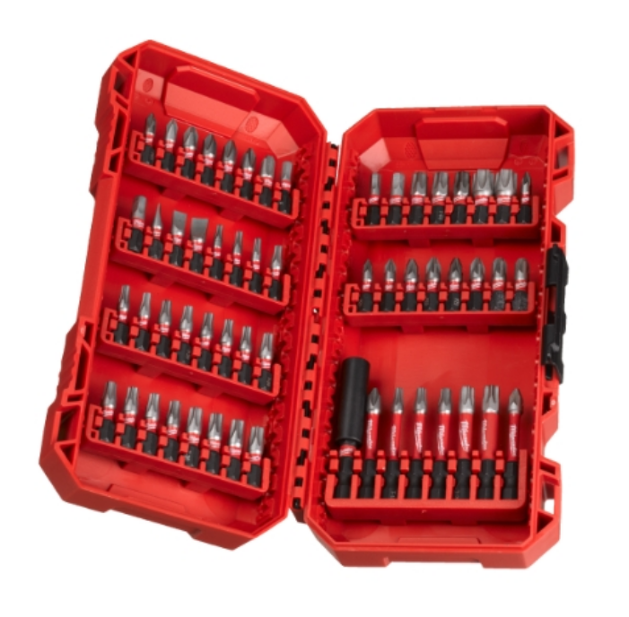 Milwaukee SHOCKWAVE Set Schrauben 56-tlg. Set in PACKOUT kompatibler Kassette Milwaukee SHOCKWAVE Set Schrauben 56-tlg. Set in PACKOUT kompatibler Kassette