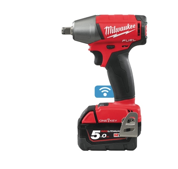 Milwaukee M18ONEIWF12-502X ONE KEY Akku-Schlagschrauber 1/2" Vierkant Sprengring