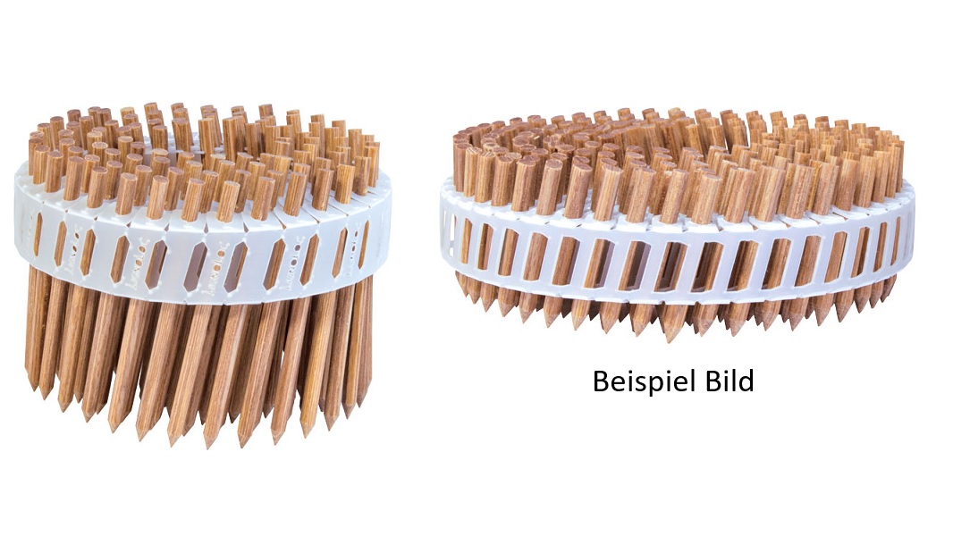 LignoLoc® Holznägel 5,3x89mm glatt ungeharzt 2400 Stk.