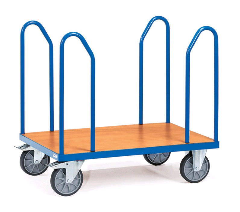 Fetra Seitenbügelwagen mit 4 Bügeln und einer Ladefläche von 850 x 500mm 1580