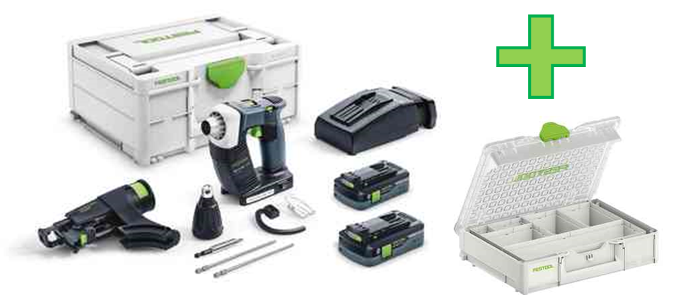 Festool DWC 18-4500 HPC 4,0 I-Plus Organizer Edition Festool DWC 18-4500 HPC 4,0 I-Plus Organizer Edition