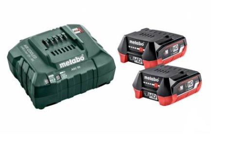 Metabo BASIS-SET 12V 2 X LIHD 4.0 AH
