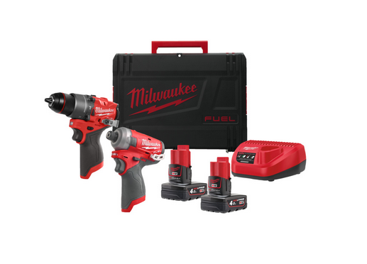 Milwaukee M12FPP2E2-402X Akkuwerkzeuge-Set 4933480594