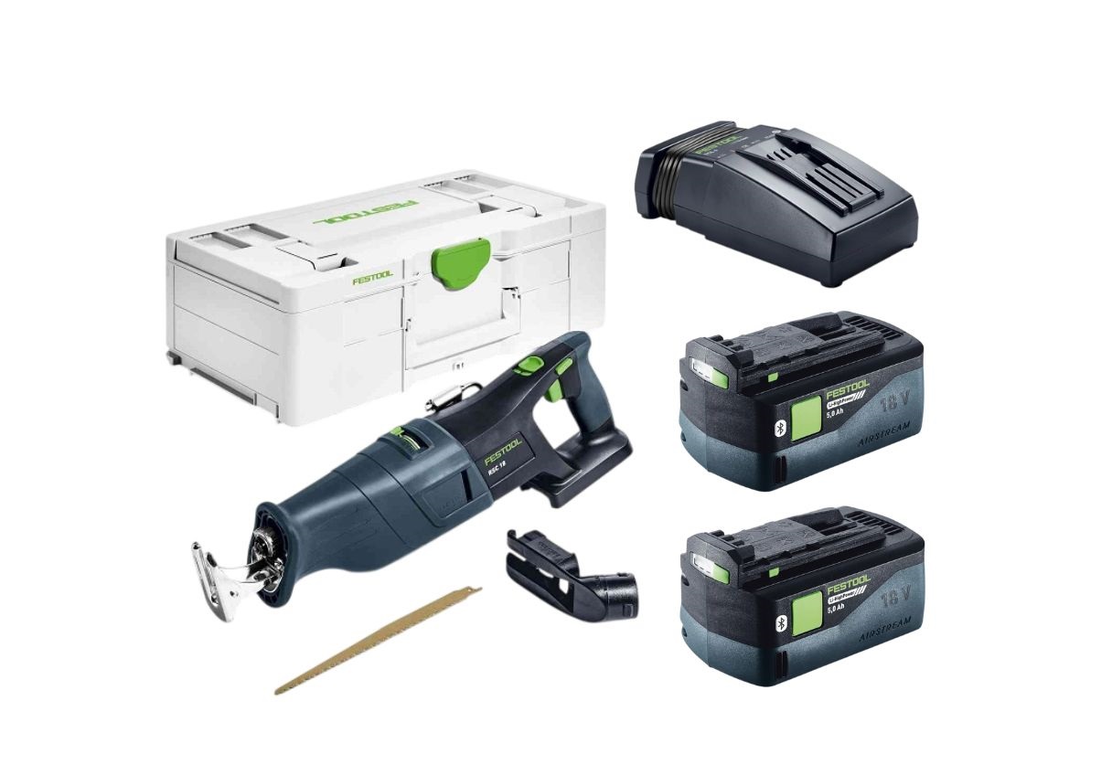 Festool Akku-Säbelsäge RSC 18 5,0 EB-Plus