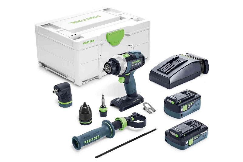 Festool Akku-Bohrschrauber QUADRIVE TDC 18/4 5,2/4,0 I-Set