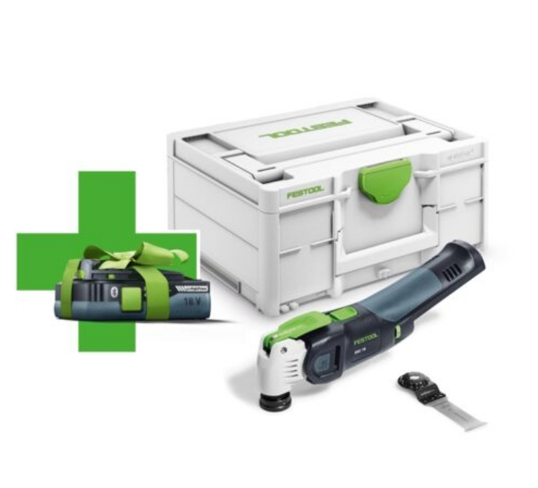 Festool Akku-Oszillierer VECTURO OSC 18 E-Basic Aktion + 1Akku 4.0 Ah Festool Akku-Oszillierer VECTURO OSC 18 E-Basic Aktion + 1Akku 4.0 Ah