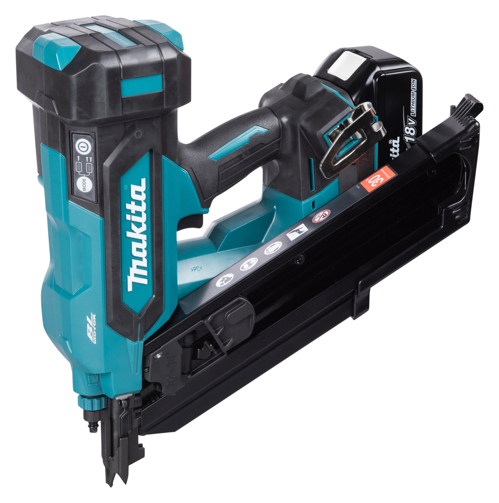 MAKITA-Akku-Streifennagler DBN900ZK 18V ohne Akku/Ladegerät; Nagellänge 50-90mm